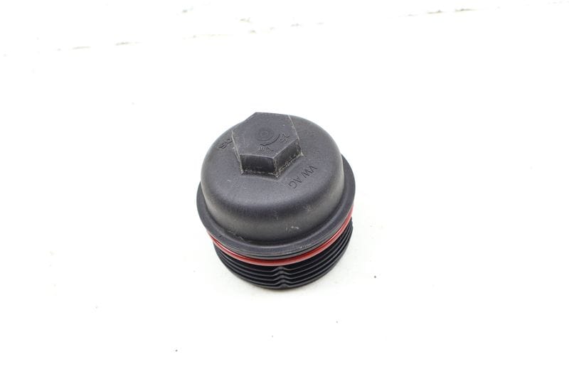 Engine Oil Filter Housing Cover / Cap 06M115311E — Used (SKU 699876)