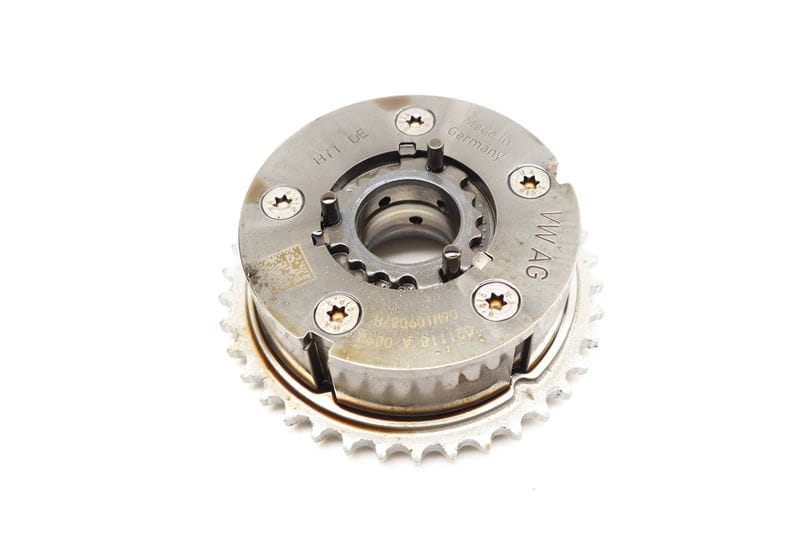 Intake Cam / Camshaft Gear Adjuster Unit (INLET) 06M109087H — Used (SKU 699905)