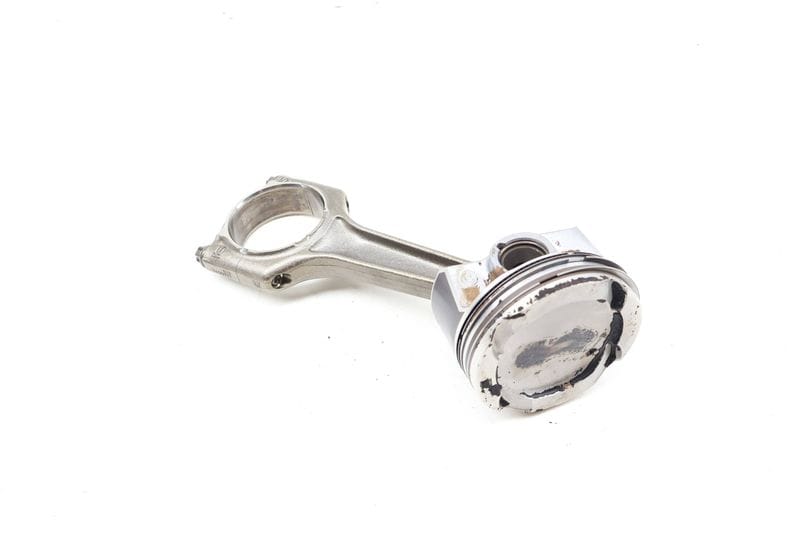 Piston w/ Connecting Rod 11258638450 — Used (SKU 705730)
