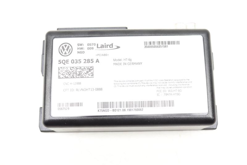 Online Services / Phone Control Module 5QE035285A — Used (SKU 472908)