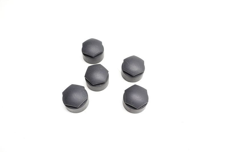 Lug Nut / Bolt Cover / Cap Set (5) 4M0601173E — Used (SKU 721975)