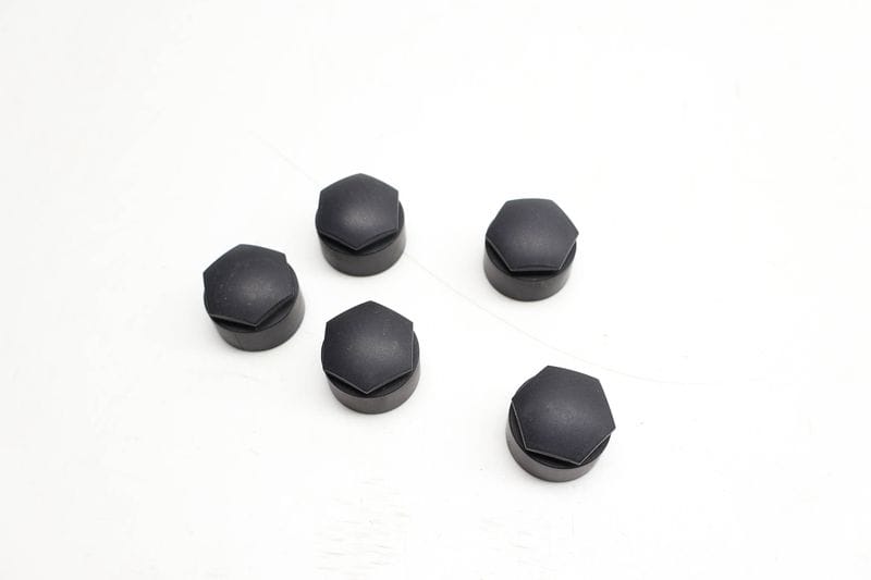 Lug Nut / Bolt Cover / Cap Set (5) 4M0601173E — Used (SKU 721976)