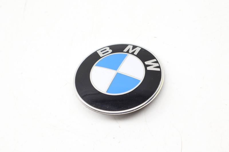 BMW Emblem / Badge (82MM) 51148132375 — Used (SKU 732441)