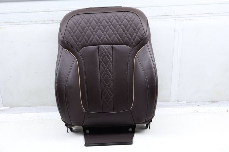 Upper Seat Backrest Cushion Assembly (NAPPA LEATHER) 52107412734 — Used (SKU 663670)