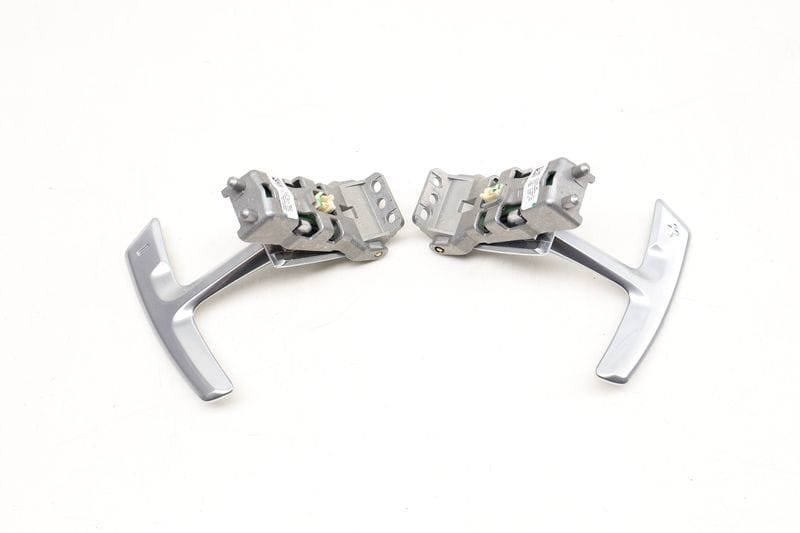 Steering Wheel Shift Lever / Paddle Set 95B998540A — Used (SKU 613302)