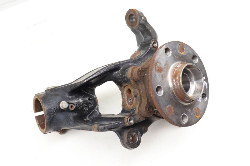 Spindle Knuckle w/ Wheel Bearing 3QF407255E — Used (SKU 689987)