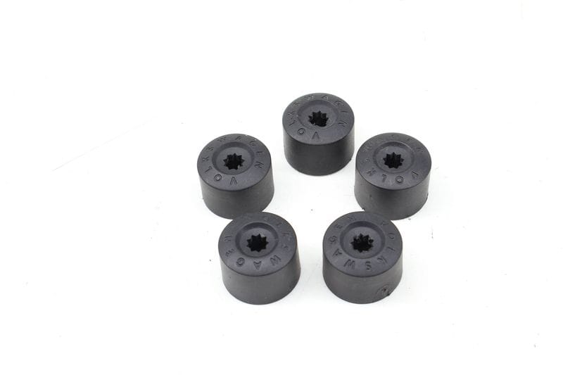 Lug Nut / Bolt Cover / Cap Set (5) 1K0601173 — Used (SKU 733843)