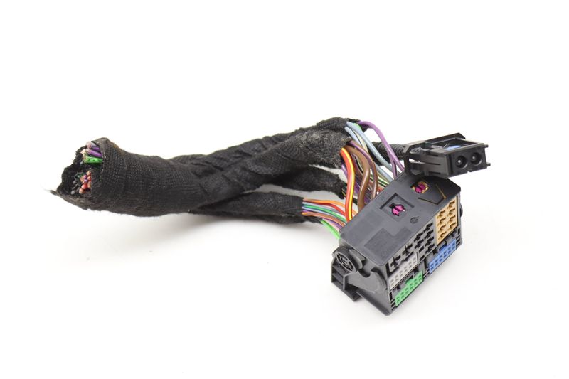 MMI / Multimedia MIB3 Control Unit Wiring Connector / Pigtail Set — Used (SKU 587321)