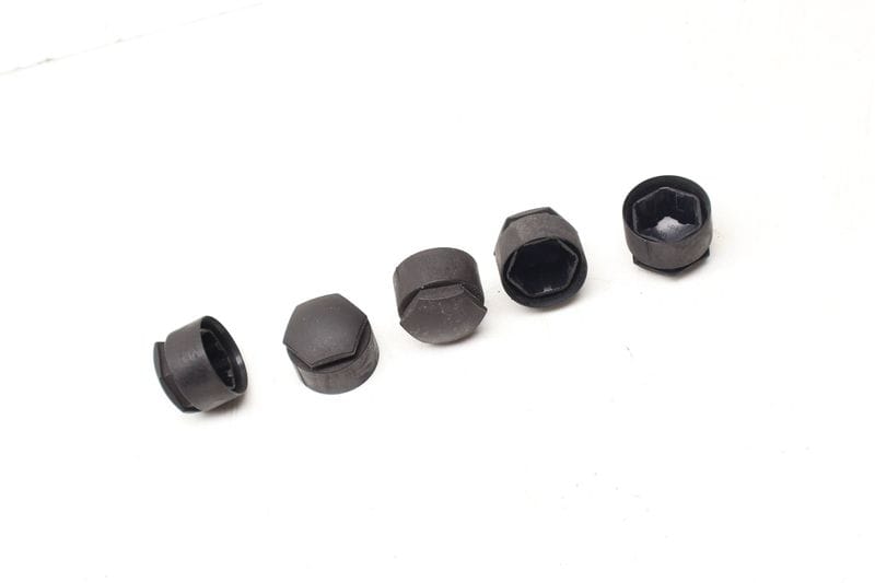 Lug Nut / Bolt Cover / Cap Set (5) 4M0601173E — Used (SKU 701142)