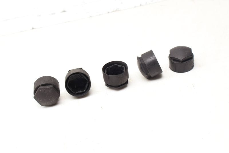 Lug Nut / Bolt Cover / Cap Set (5) 4M0601173E — Used (SKU 701144)