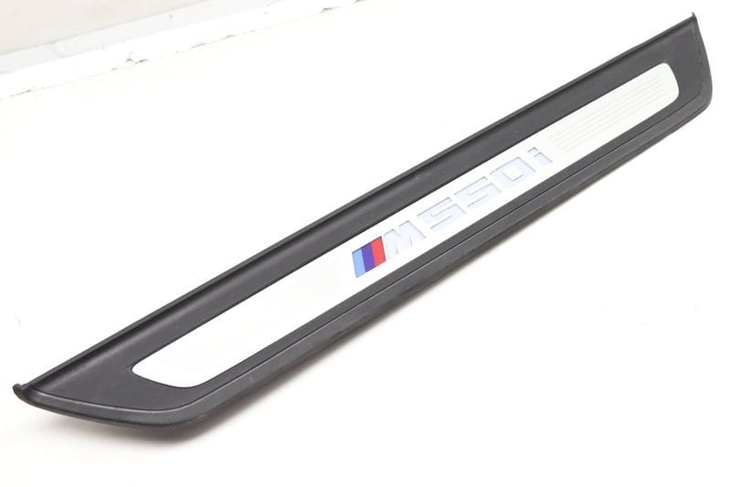 Door Sill Plate / Scuff Panel (M550i) 51478072378 — Used (SKU 600248)
