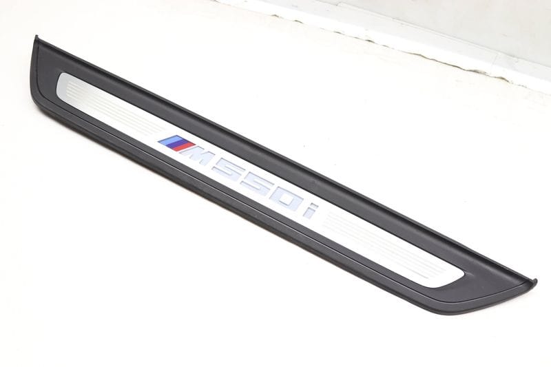 Door Sill Plate / Scuff Panel (M550i) 51478072378 — Used (SKU 600249)