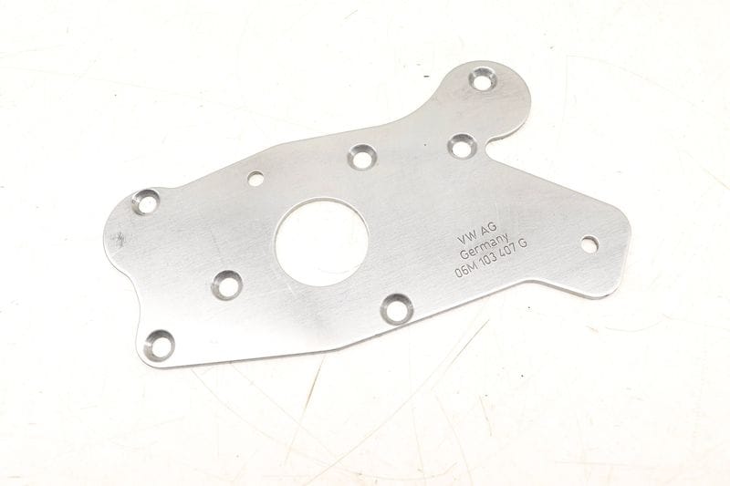 Engine Balance Shaft Plate / Cover Cap 06M103407G — Used (SKU 541789)