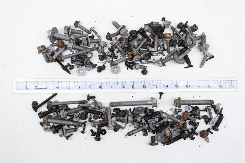 Assorted Mixed Bolts, Nuts, Screws, Washers, Etc — Used (SKU 706363)