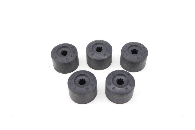 Lug Nut / Bolt Cover / Cap Set (5) 1K0601173 — Used (SKU 723204)