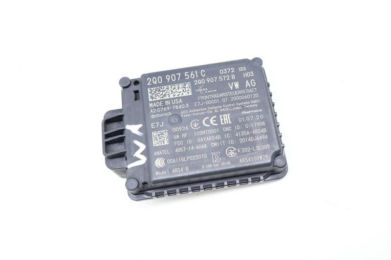 Adaptive Cruise Distance Sensor / Radar 2Q0907561C — Used (SKU 705748)