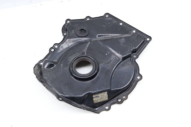 Lower Engine Timing Cover 06K109210AJ — Used (SKU 650052)