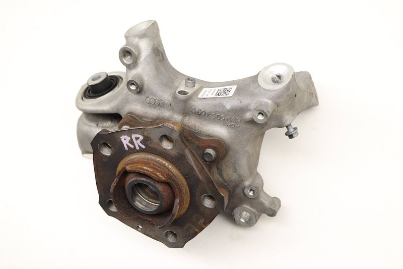 Spindle Knuckle w/ Wheel Bearing 8W0505432Q — Used (SKU 606482)