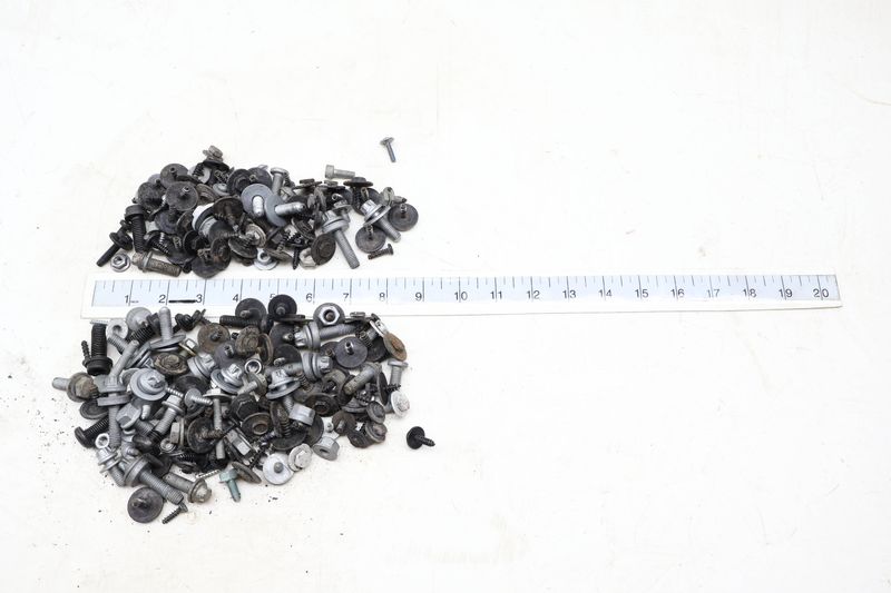 Assorted Mixed Bolts, Nuts, Screws, Washers, Etc — Used (SKU 695889)