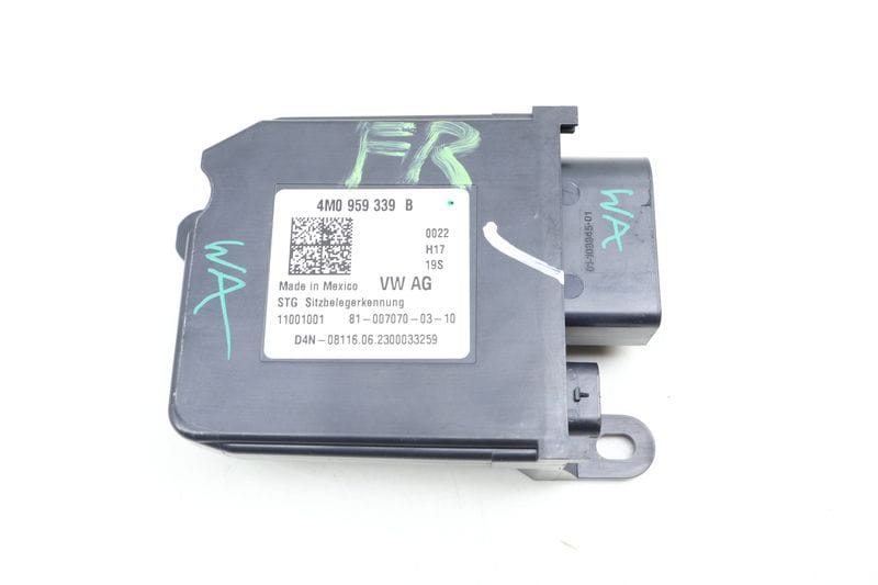 Seat Occupant Detection Module 4M0959339B — Used (SKU 632866)