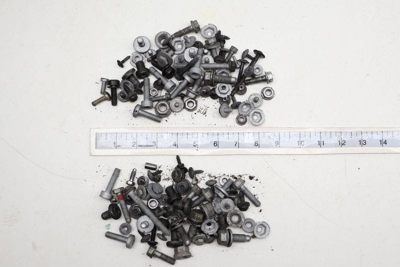 Assorted Mixed Bolts, Nuts, Screws, Washers, Etc — Used (SKU 724182)