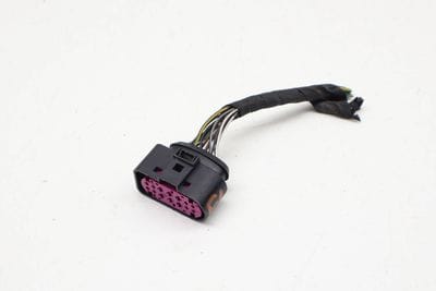 14-PIN Headlight Wiring Harness Connector / Pigtail 1J0973737