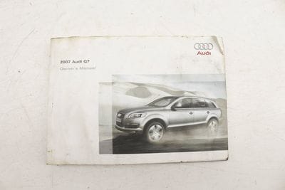 2007 Owners Manual
