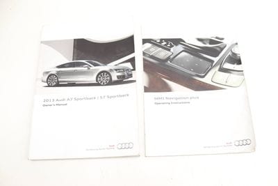 2013 Owners Manual (A7/S7)