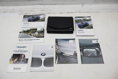 2013 Owners Manual (E89) 01402914639