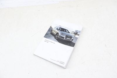 2017 Owners Manual (Q5) 8R0012721BB