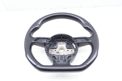 3-SPOKE LEATHER SPORT STEERING WHEEL (FLAT BOTTOM) 4G0419091AP