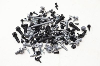 ASSORTED MIXED BOLTS, NUTS, SCREWS, WASHERS, ETC