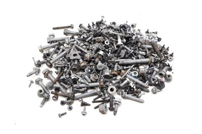 ASSORTED MIXED BOLTS, NUTS, SCREWS, WASHERS, ETC