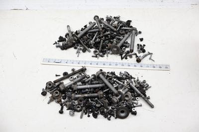 Assorted Mixed Bolts, Nuts, Screws, Washers, Etc