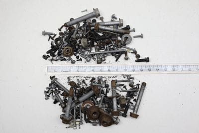 Assorted Mixed Bolts, Nuts, Screws, Washers, Etc