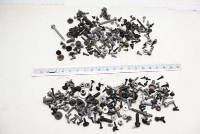 Assorted Mixed Bolts, Nuts, Screws, Washers, Etc