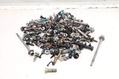 ASSORTED MIXED BOLTS, NUTS, SCREWS, WASHERS, ETC