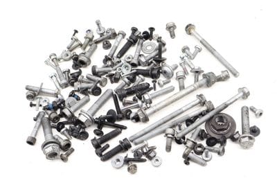 Assorted Mixed Bolts, Nuts, Screws, Washers, Etc