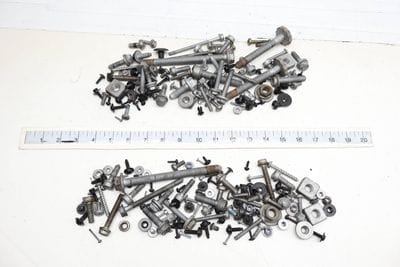 Assorted Mixed Bolts, Nuts, Screws, Washers, Etc