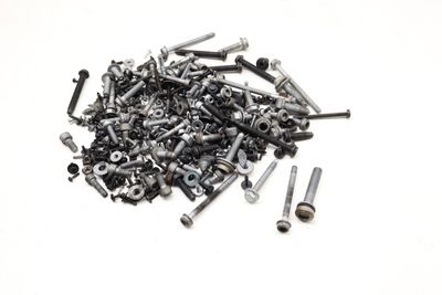ASSORTED MIXED BOLTS, NUTS, SCREWS, WASHERS, ETC