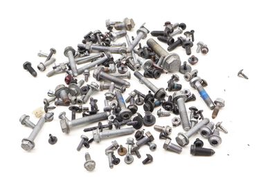 ASSORTED MIXED BOLTS, NUTS, SCREWS, WASHERS, ETC