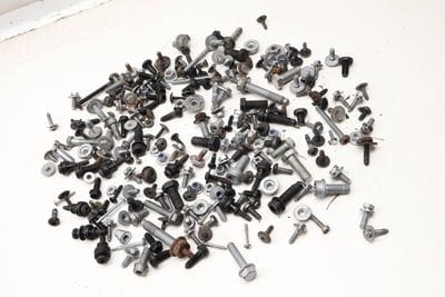 Assorted Mixed Bolts, Nuts, Screws, Washers, Etc