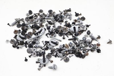 ASSORTED MIXED BOLTS, NUTS, SCREWS, WASHERS, ETC
