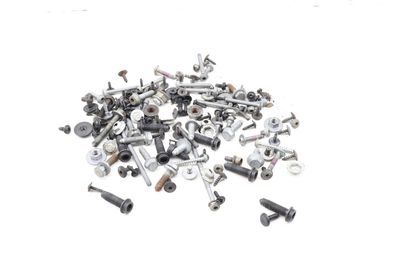 ASSORTED MIXED BOLTS, NUTS, SCREWS, WASHERS, ETC