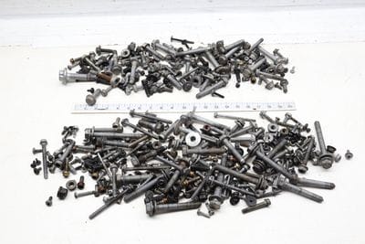 Assorted Mixed Bolts, Nuts, Screws, Washers, Etc