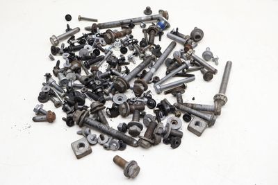 ASSORTED MIXED BOLTS, NUTS, SCREWS, WASHERS, ETC