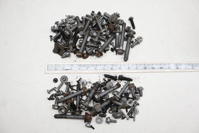 Assorted Mixed Bolts, Nuts, Screws, Washers, Etc