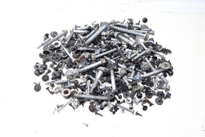 ASSORTED MIXED BOLTS, NUTS, SCREWS, WASHERS, ETC