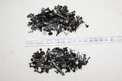 Assorted Mixed Bolts, Nuts, Screws, Washers, Etc