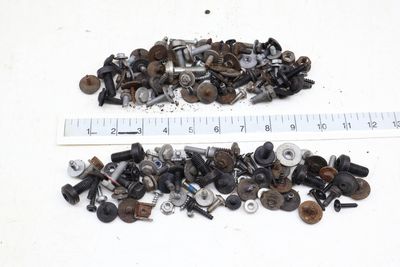 ASSORTED MIXED BOLTS, NUTS, SCREWS, WASHERS, ETC
